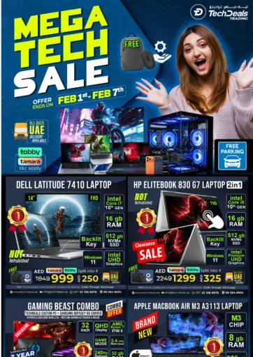 Mega Tech Sale
