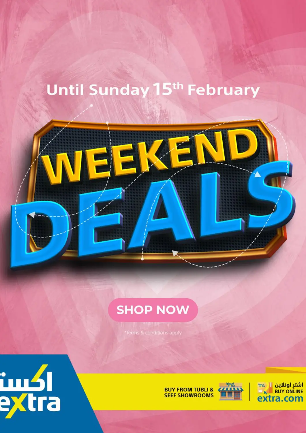 Bahrain eXtra offers in D4D Online. Weekend Deal. . Till 15th Feberuary