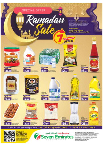 UAE - Abu Dhabi Seven Emirates Supermarket offers in D4D Online. Ramadan Sale. . Till 29th March