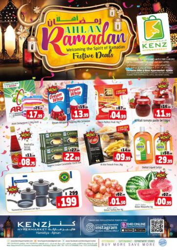 UAE - Sharjah / Ajman Kenz Hypermarket offers in D4D Online. Ahlan Ramadan. . Till 26th March