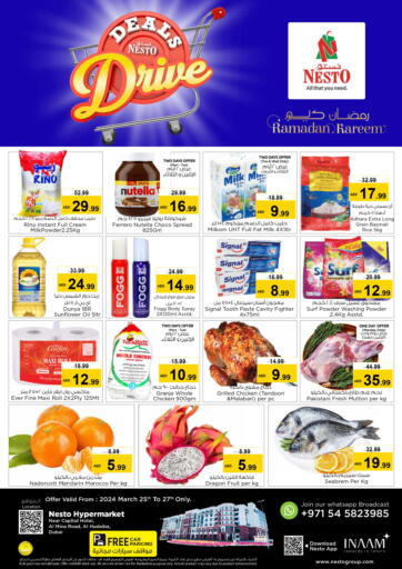 UAE - Ras al Khaimah Nesto Hypermarket offers in D4D Online. Al Mina Road , Al Hudaiba ,- Dubai. . Till 27th March