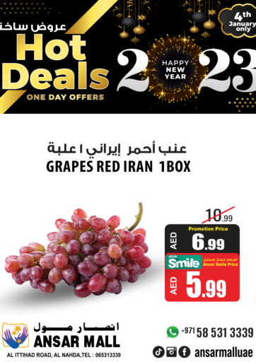 UAE - Sharjah / Ajman Ansar Gallery offers in D4D Online. Hot Deals. . Only On 04th January