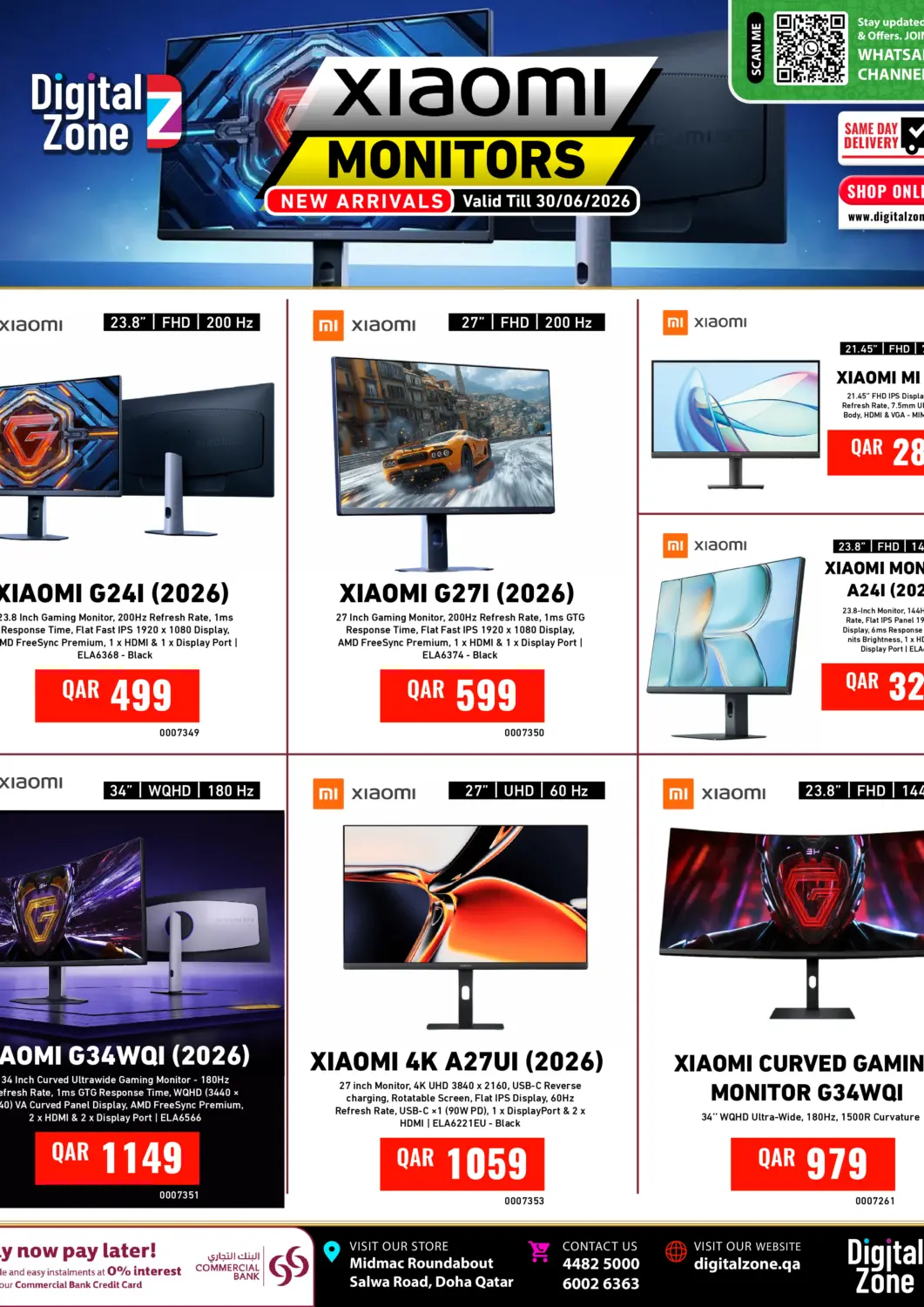 Qatar - Umm Salal Digital Zone Trading offers in D4D Online. New Arrivals. . Till 30th June