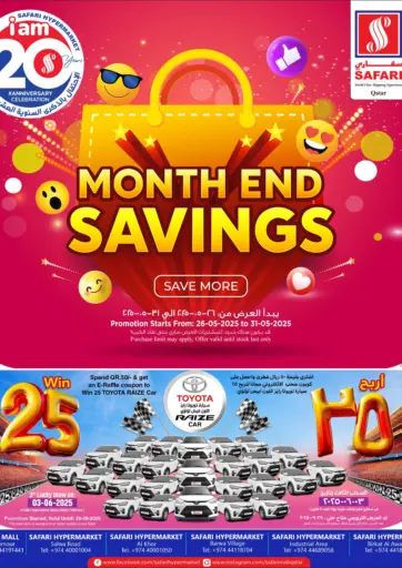 Safari Hypermarket - Month End Savings in Qatar Offers - Qatar Month End Savings