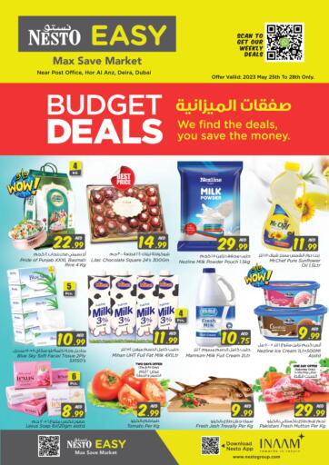 UAE - Umm al Quwain Nesto Hypermarket offers in D4D Online. Hor Al Anz Deira Dubai. . Till 28th May
