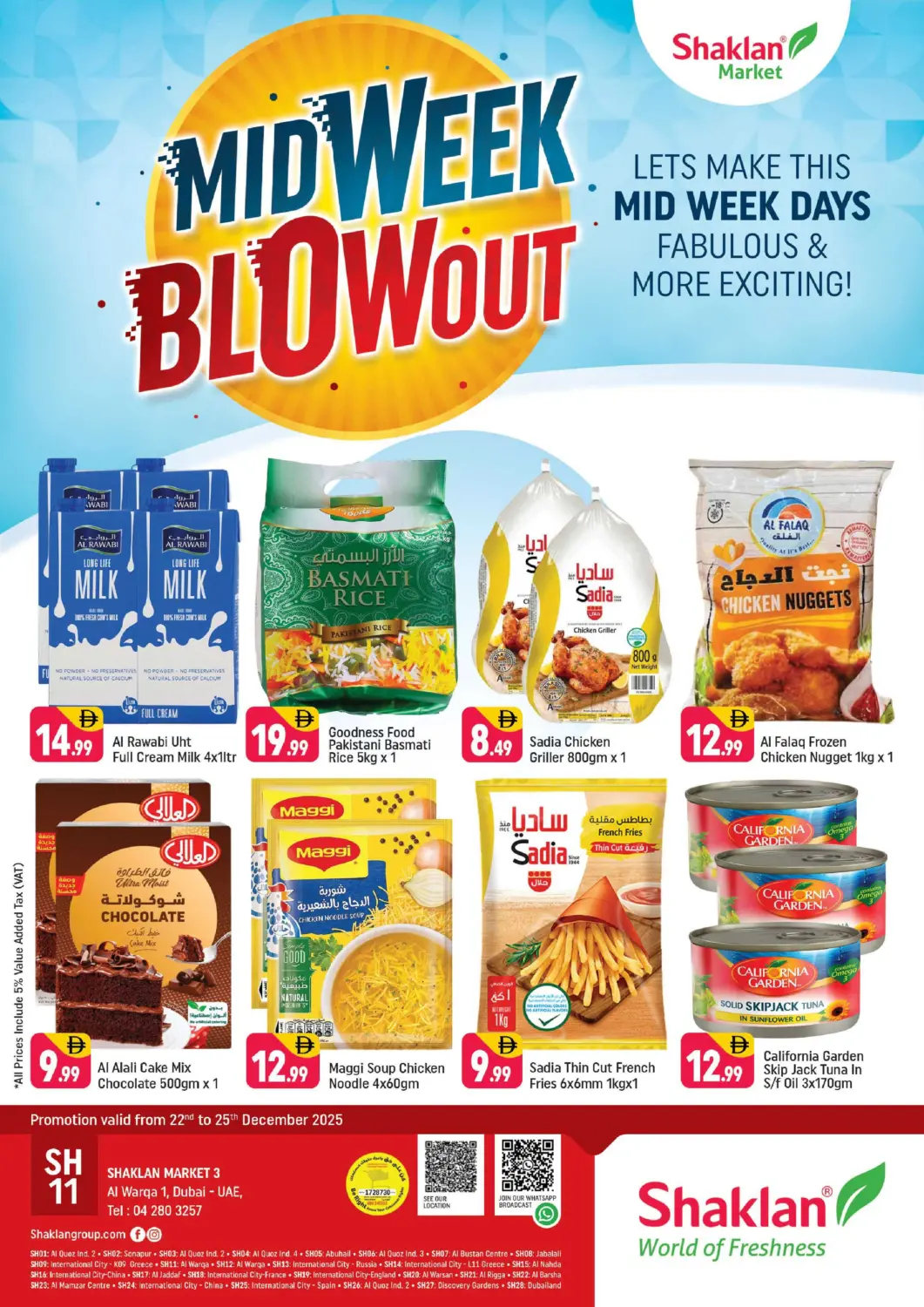 UAE - Dubai Shaklan  offers in D4D Online. Al Warqa 1 , Dubai. . Till 25th December