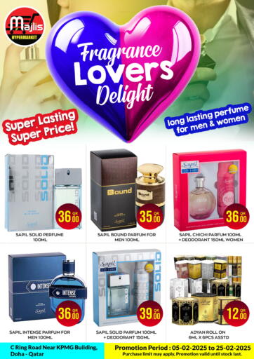 Qatar - Al Rayyan Majlis Hypermarket offers in D4D Online. Fragrance Lovers Delight. . Till 25th February