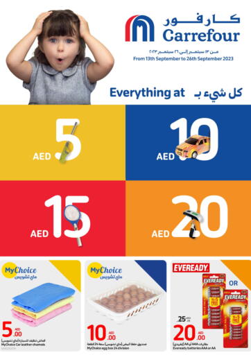 UAE - Sharjah / Ajman Carrefour UAE offers in D4D Online. Everything at 5 10 15 20 AED. . Till 26th September