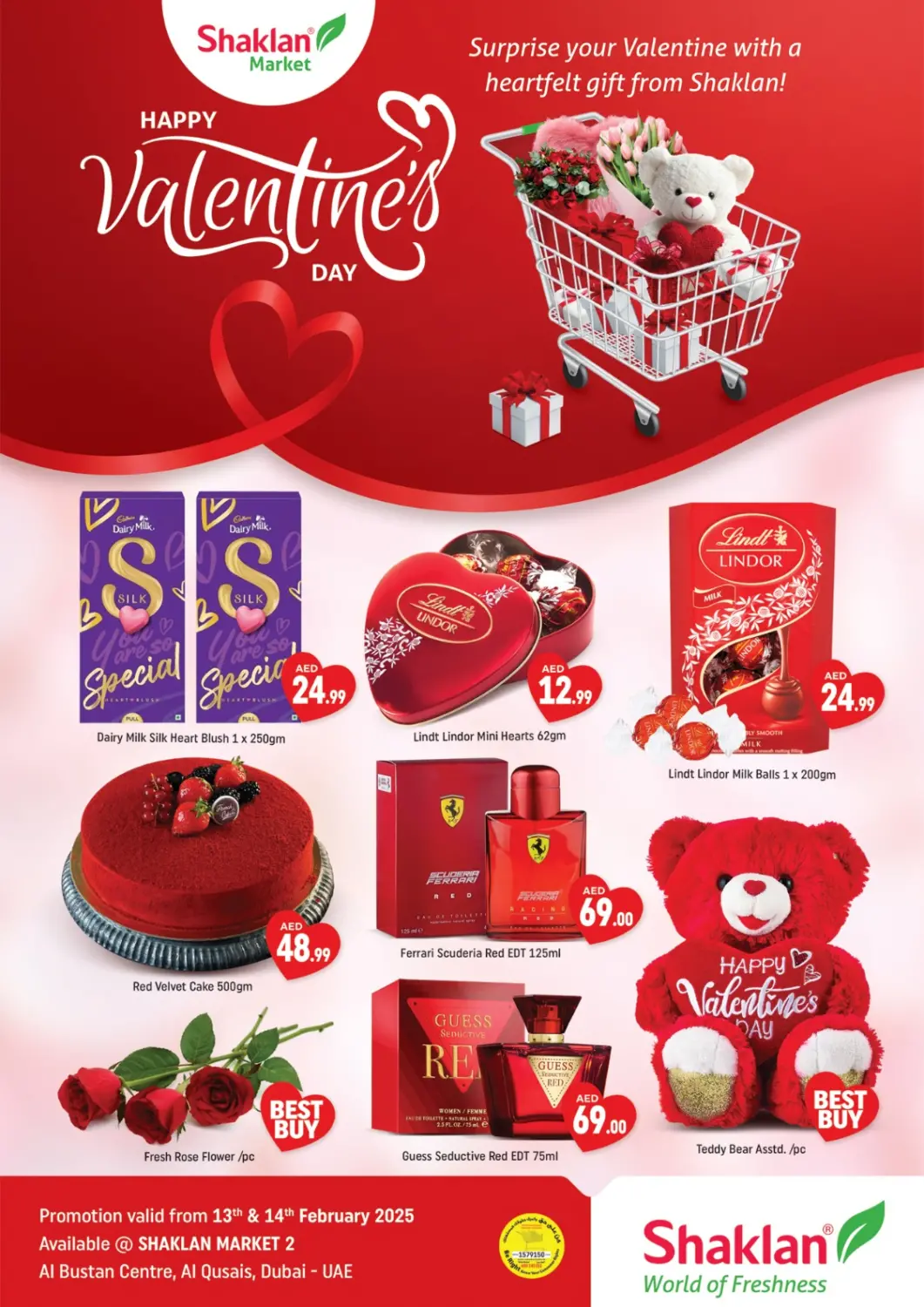 UAE - Dubai Shaklan  offers in D4D Online. Al Bustan Centre, Al Qusais, Dubai. . Till 14th February