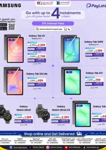 Upgrade your Samsung essentials with PayLater Flexed!  Enjoy up to 4 installments .T&C Apply