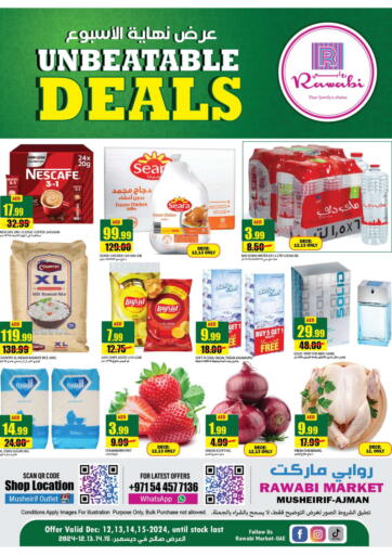 UAE - Sharjah / Ajman Rawabi Market Ajman offers in D4D Online. Mushrif-  Ajman. . Till 15th December