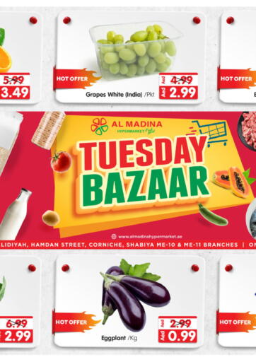 UAE - Abu Dhabi Al Madina Hypermarket offers in D4D Online. Tuesday Bazaar. . Only On 20th February