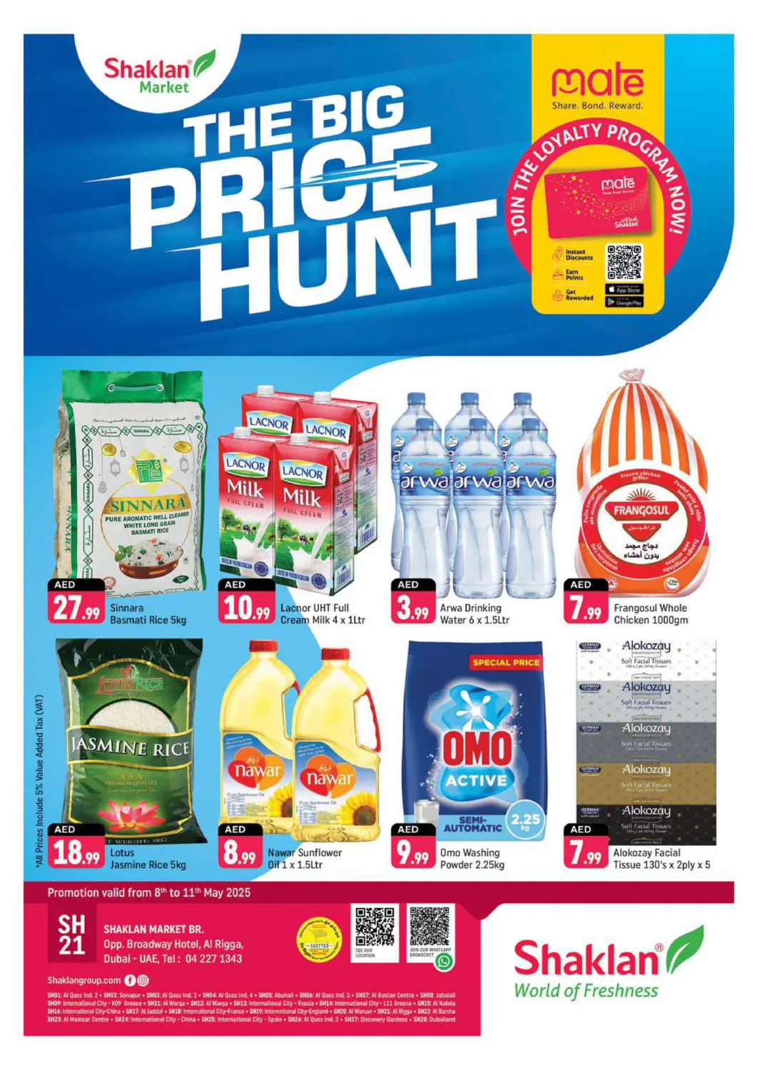 UAE - Dubai Shaklan  offers in D4D Online. Opp Broadway Hotel, Al Rigga. . Till 11th May
