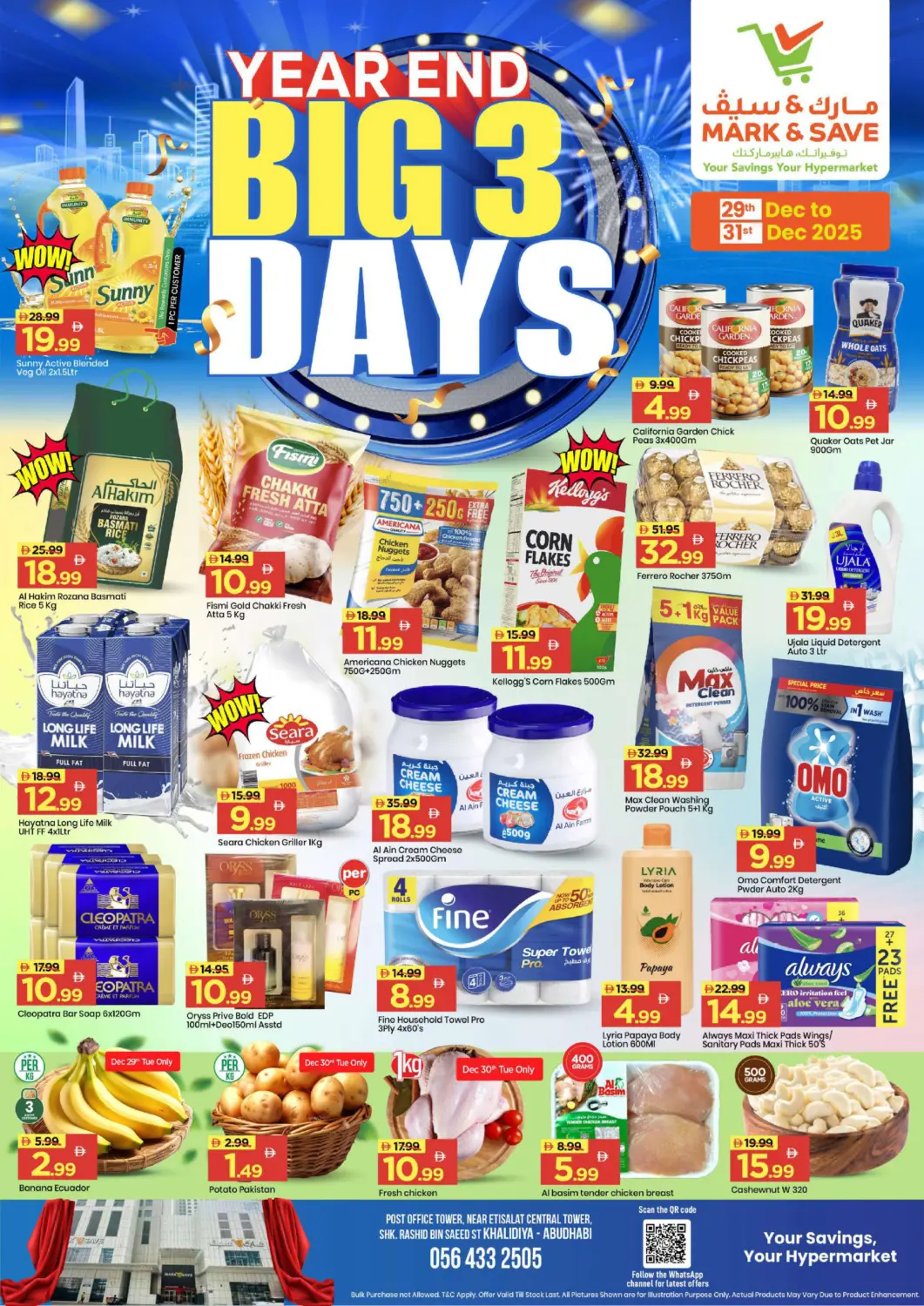 UAE - Abu Dhabi Mark & Save offers in D4D Online. Khalidiyah- Abudabi. . Till 31st December