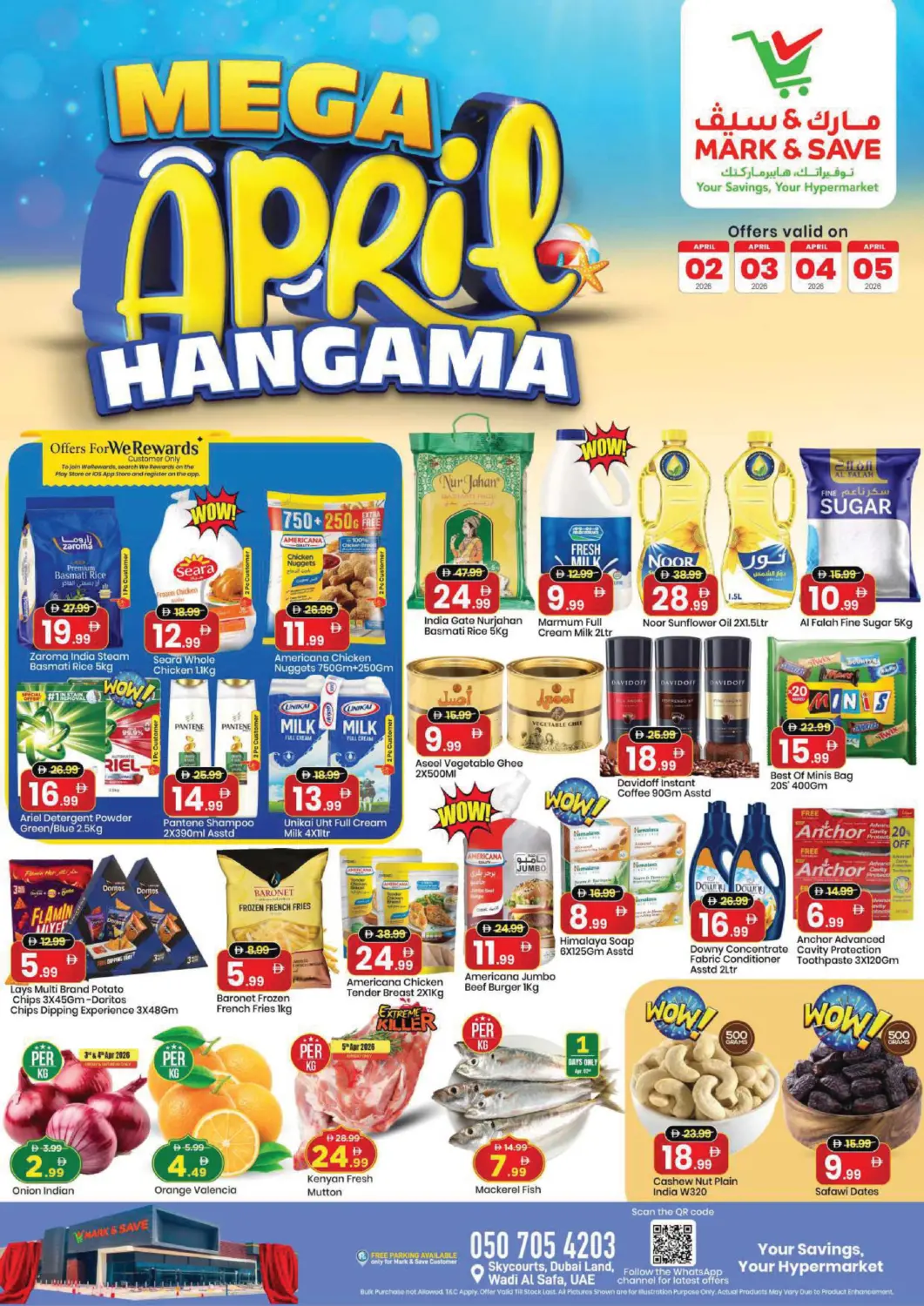 UAE - Dubai Mark & Save offers in D4D Online. Skycourts, Wadi Al Safa, Dubai. . Till 5th April