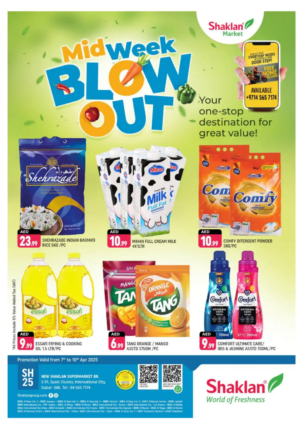 UAE - Dubai Shaklan  offers in D4D Online. S-01, Spain Cluster, IC, Dubai.. . Till 10th April