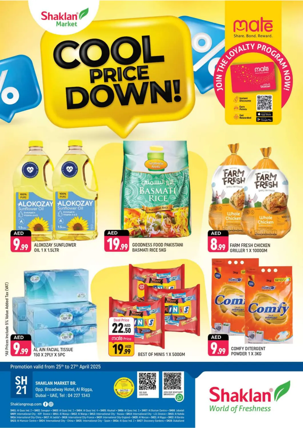 UAE - Dubai Shaklan  offers in D4D Online. Al Rigga, Dubai.. . Till 27th April