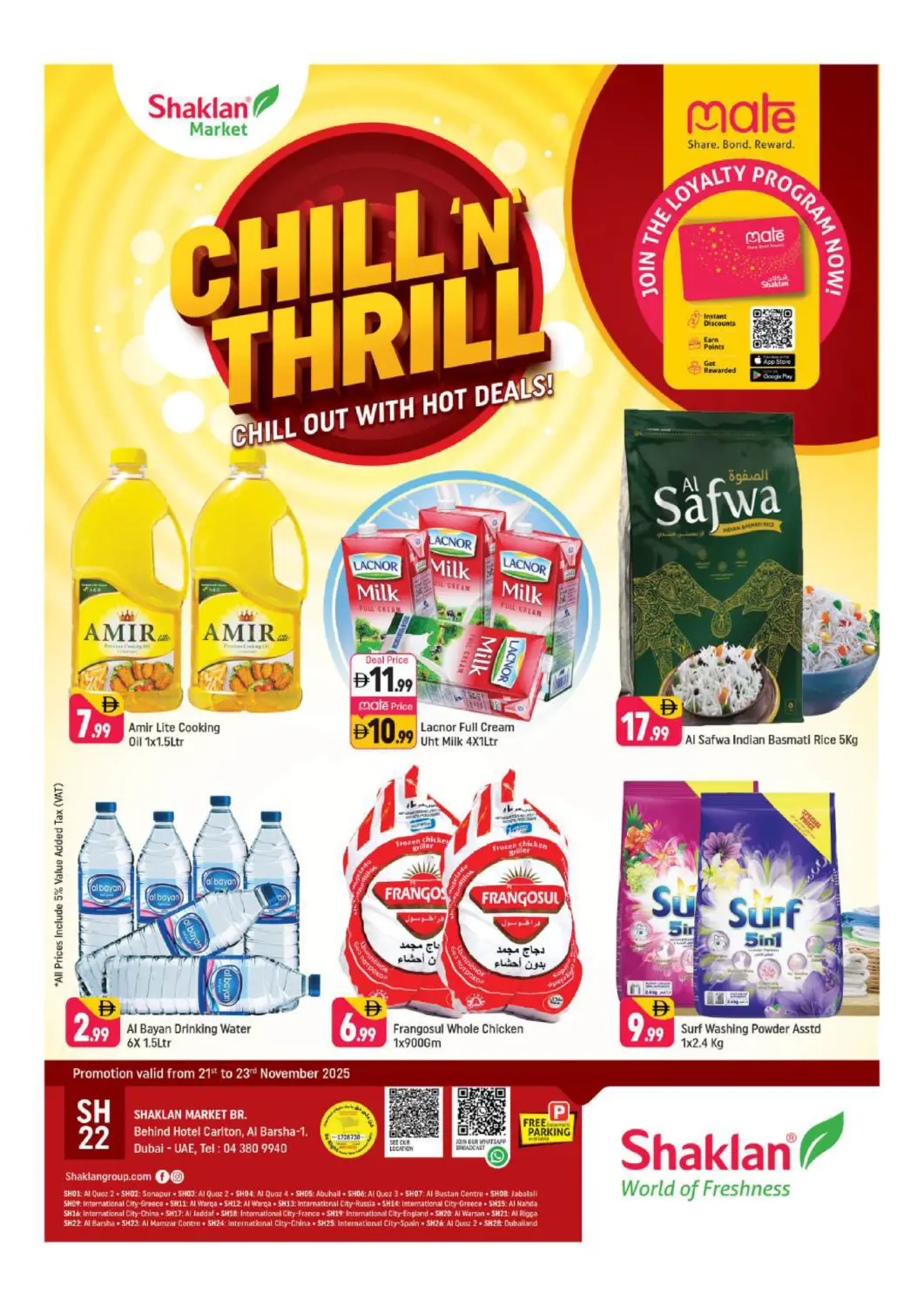UAE - Dubai Shaklan  offers in D4D Online. Al Barsha 1 - Dubai. . Till 23rd November