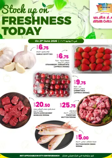 Stock Up On Freshness Today