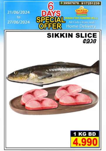 Bahrain Shada Fish offers in D4D Online. Special Offer. . Till 27th June
