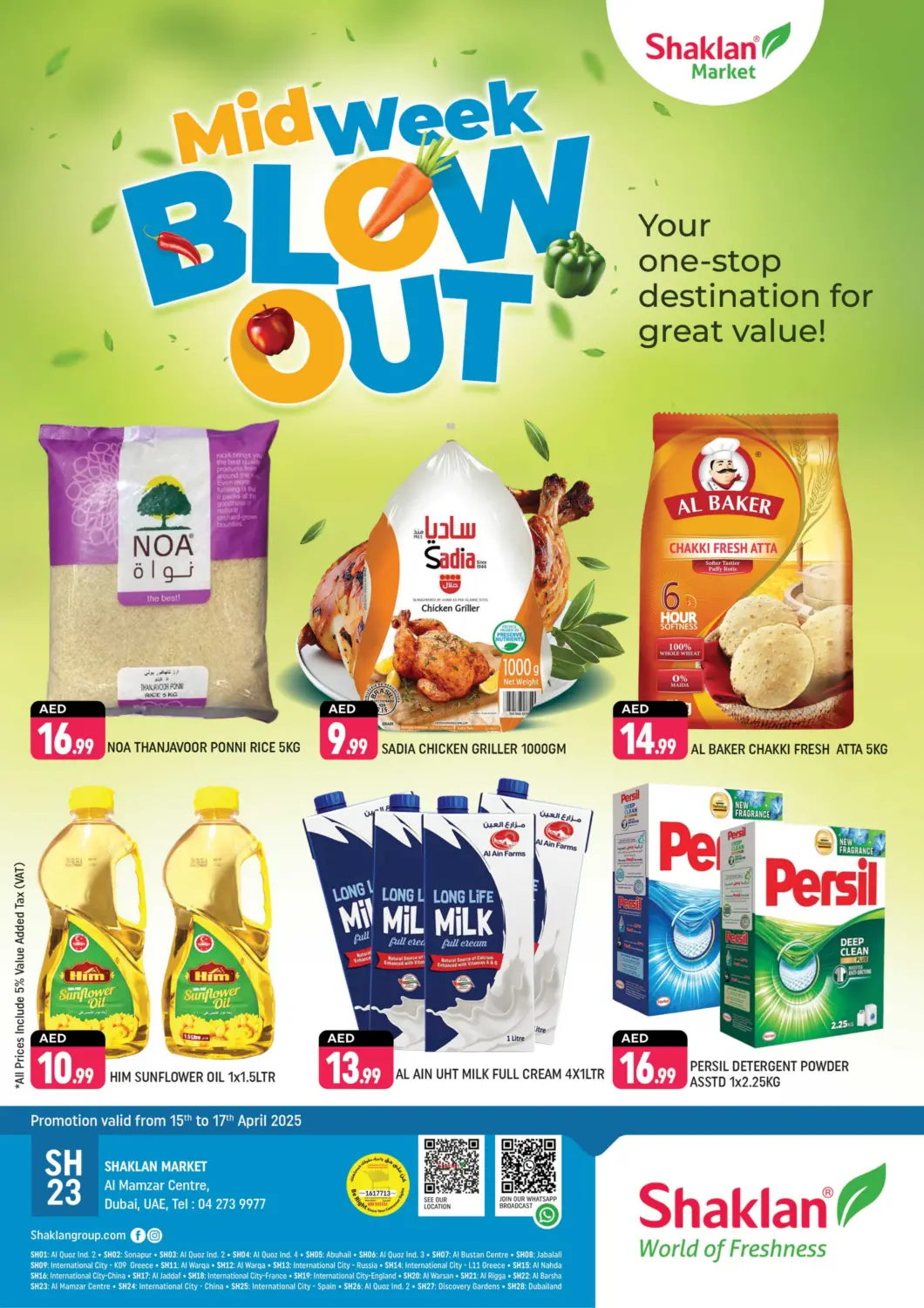 UAE - Dubai Shaklan  offers in D4D Online. Al Mamzar Centre, Dubai. . Till 17th April