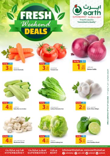 UAE - Abu Dhabi Earth Supermarket offers in D4D Online. Fresh Weekend Deals. . Till 12th June