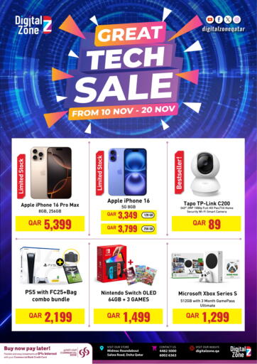 Qatar - Al Daayen Digital Zone Trading offers in D4D Online. Great Tech Sale. . Till 20th November