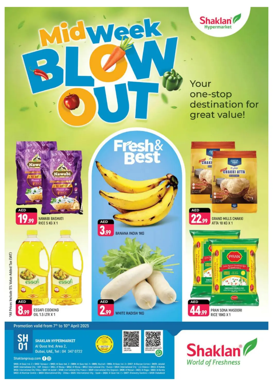 UAE - Dubai Shaklan  offers in D4D Online. Al Quoz Ind Area 2, Dubai. . Till 10th April