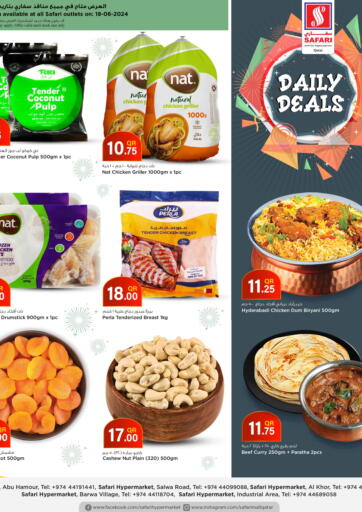 Qatar - Doha Safari Hypermarket offers in D4D Online. Daily Deals. . Only On 18th June