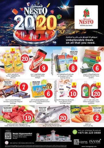 UAE - Sharjah / Ajman Nesto Hypermarket offers in D4D Online. Al Nabha Street Zahra,Sharjah. . Till 23rd October