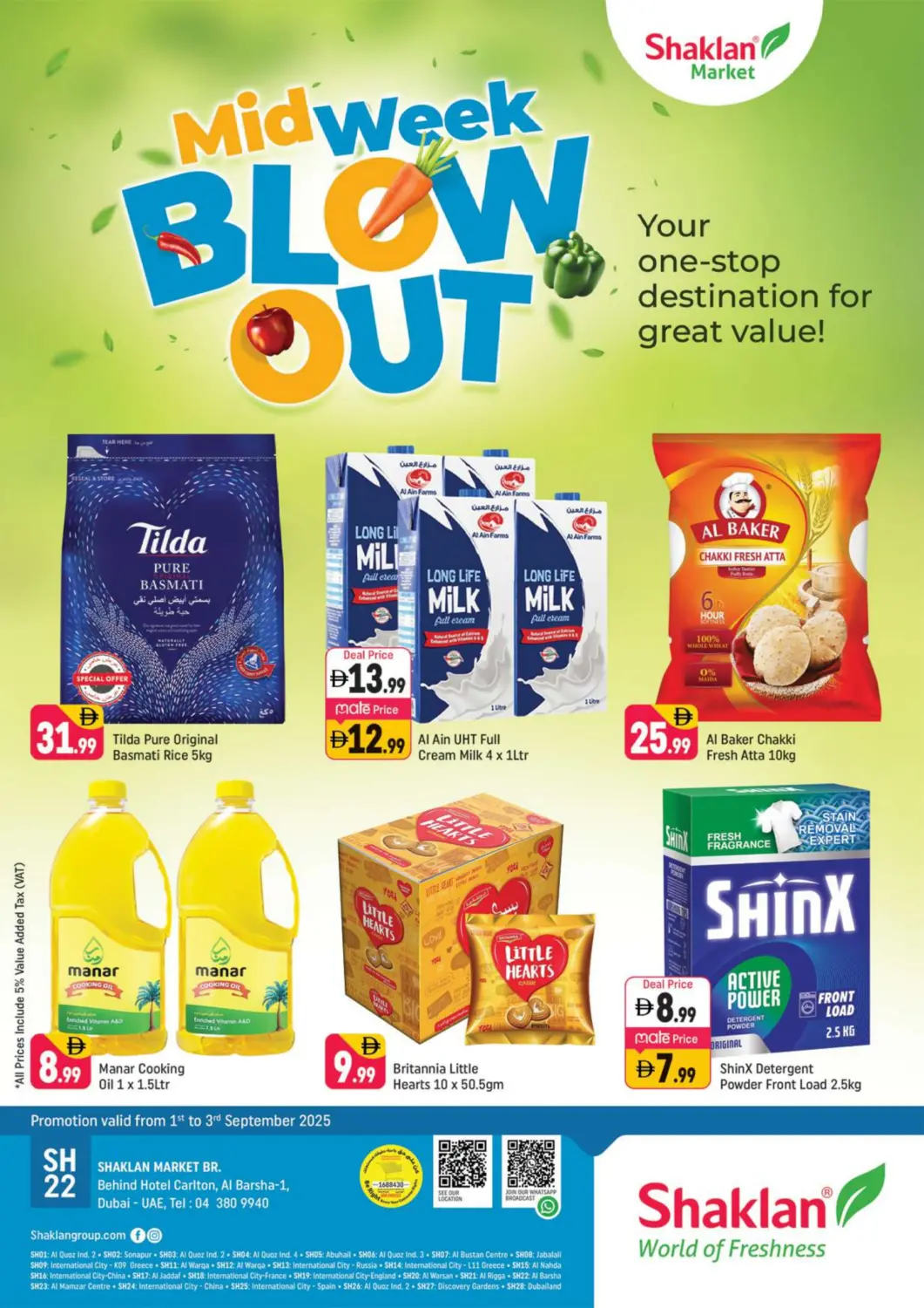 UAE - Dubai Shaklan  offers in D4D Online. Al Barsha 1, Dubai.. . Till 3rd September