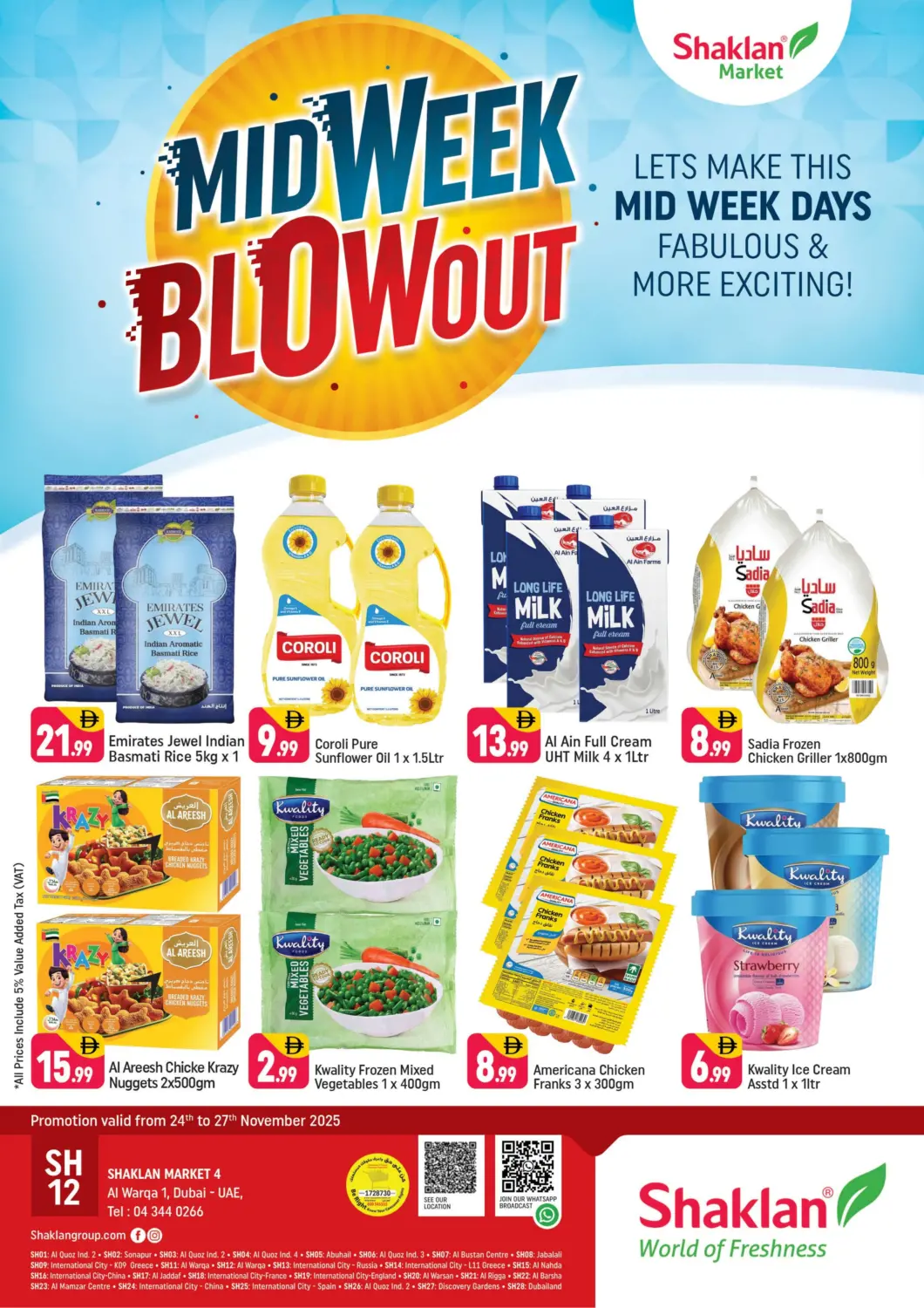 UAE - Dubai Shaklan  offers in D4D Online. Al Warqa 1 , Dubai. . Till 27th November