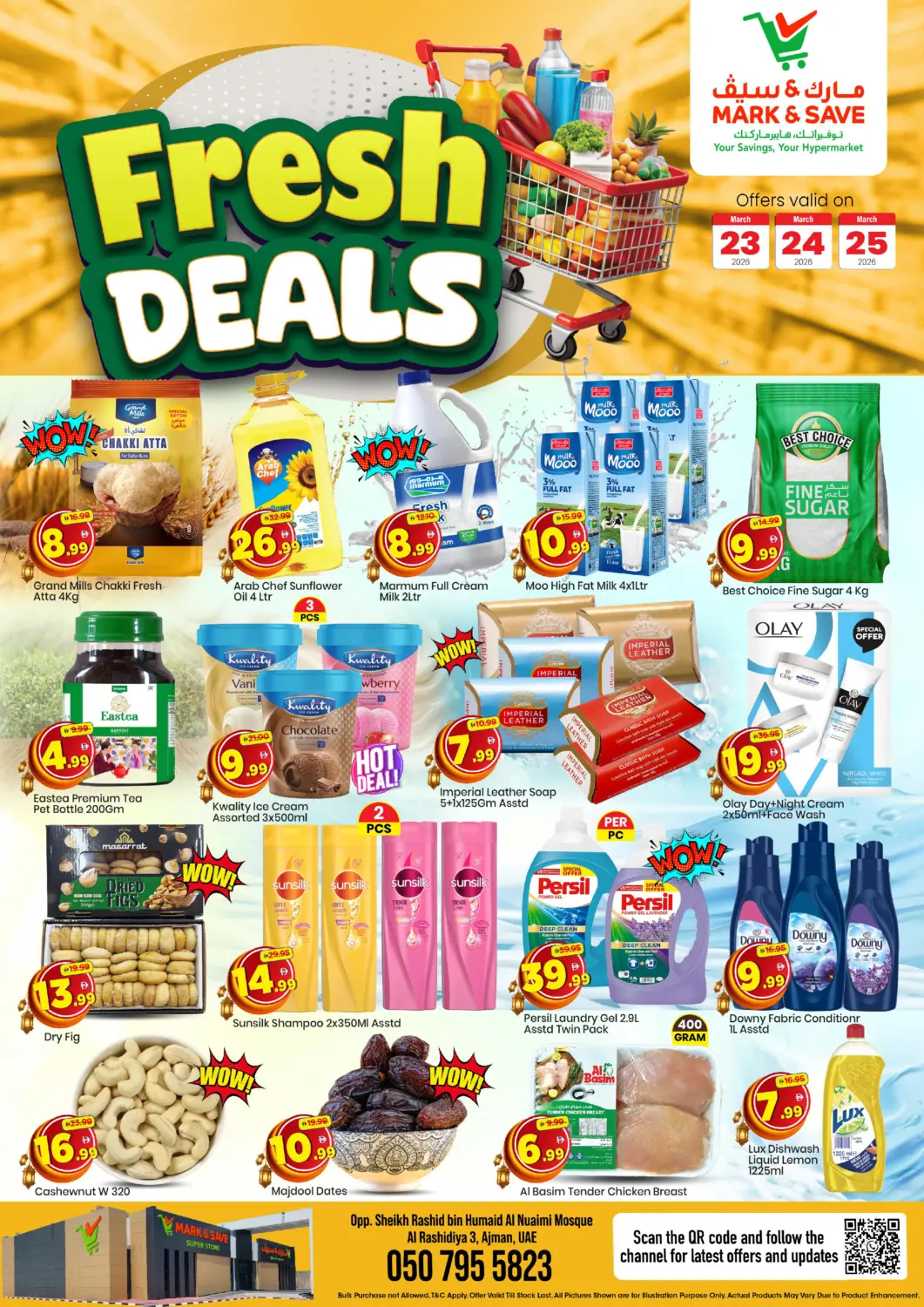 UAE - Sharjah / Ajman Mark & Save offers in D4D Online. Al Rashidiya 3, Ajman. . Till 25th March