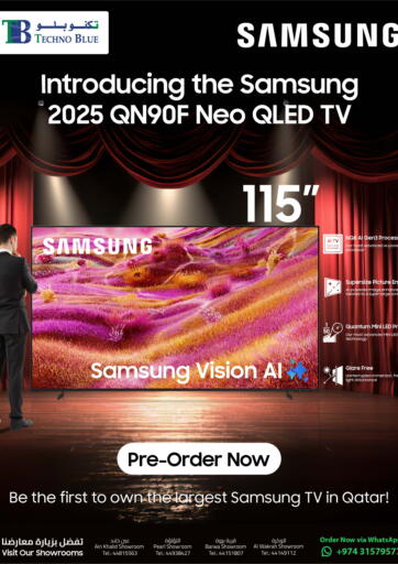 Techno Blue - Pre-Order Samsung 115 Pre-Order Samsung 115