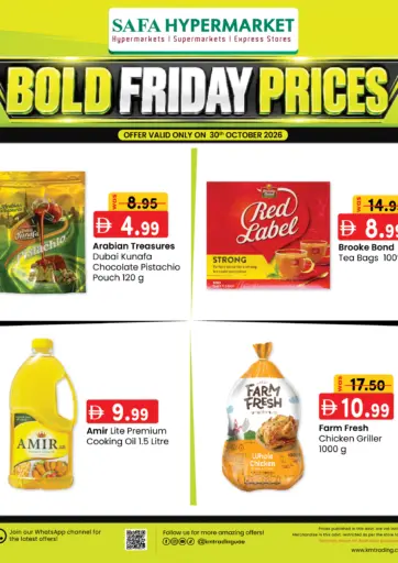 Bold Friday Prices