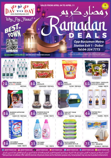 UAE - Sharjah / Ajman Day to Day Department Store offers in D4D Online. Ramadan Deals @ Burjuman metro station, Dubai. . Till 11th April