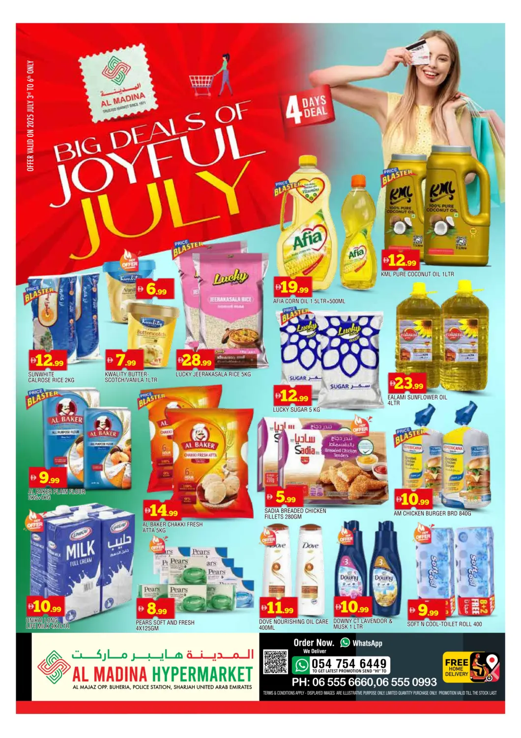 UAE - Sharjah / Ajman AL MADINA offers in D4D Online. Buhaira Sharjah. . Till 6th July