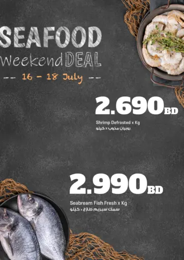 Seafood Weekend Deals