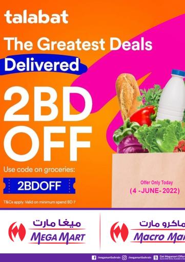 Bahrain MegaMart & Macro Mart  offers in D4D Online. The Greatest Deals. . Only On 4th June