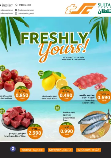 Sultan Center - Freshly Yours in Oman Offers - Oman Freshly Yours