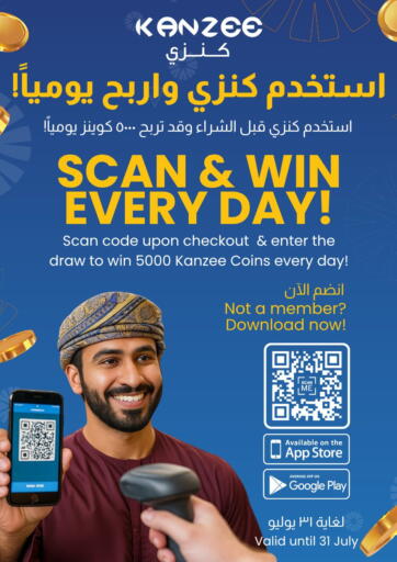 Scan & Win Everday