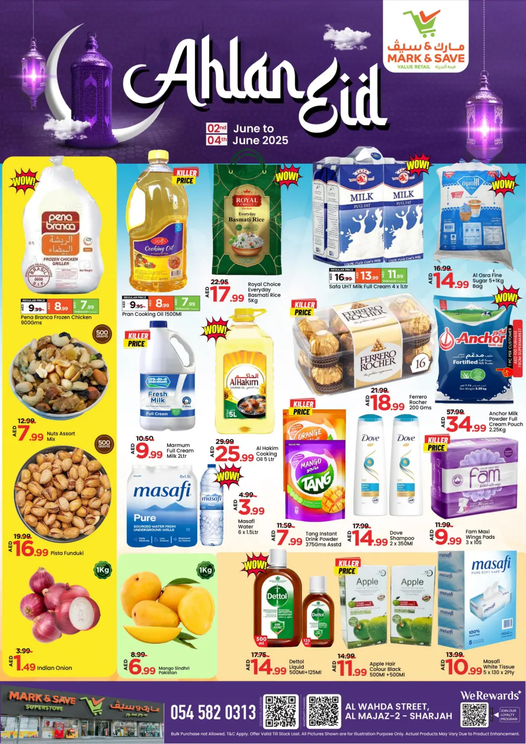 UAE - Sharjah / Ajman Mark & Save offers in D4D Online. Al Wahda Street, Al Majaz-2 - Sharjah. . Till 4th June