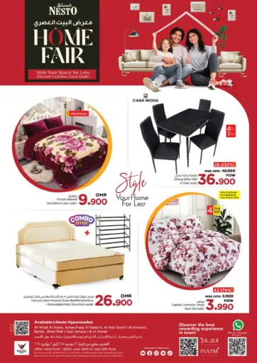 Nesto Hyper Market - Home Fair in Oman Offers - Oman Home Fair