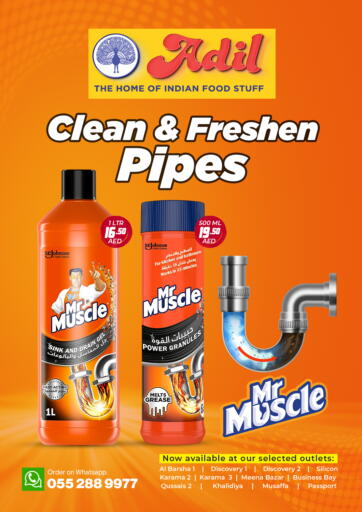 Clean & Freshens Pipes