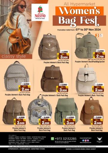 Women's Bag Fest