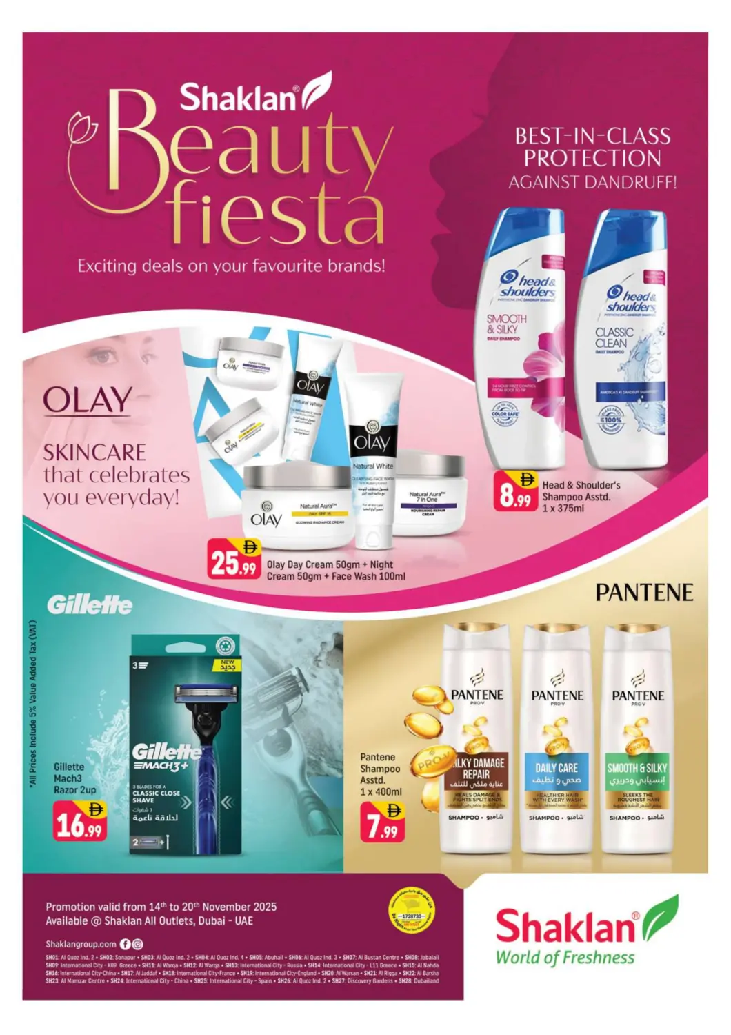 UAE - Dubai Shaklan  offers in D4D Online. Beauty Fiesta. . Till 20th November