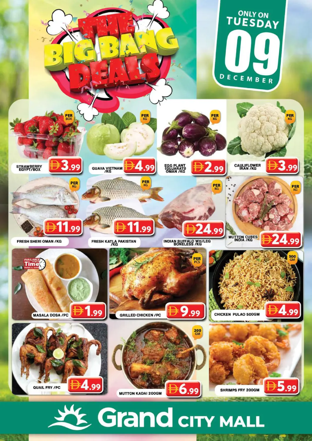 UAE - Dubai Grand Hyper Market offers in D4D Online. Grand City Mall - Dubai. . Only On 9th December