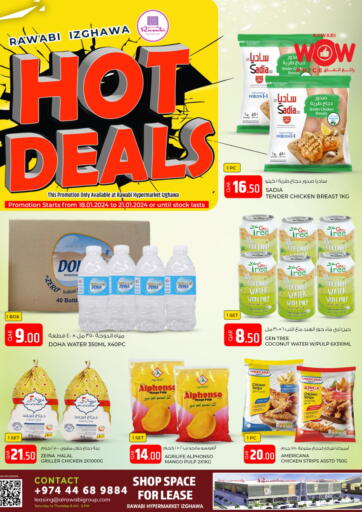 Qatar - Doha Rawabi Hypermarkets offers in D4D Online. Izghawa - Hot Deals. . Till 21st January