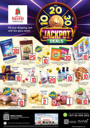 UAE - Sharjah / Ajman Nesto Hypermarket offers in D4D Online. Nakheel, Ras Al Khaima. . Till 6th August