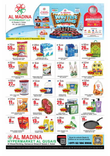 UAE - Dubai Al Madina  offers in D4D Online. Al Qusais 2, Dubai. . Till 17th November